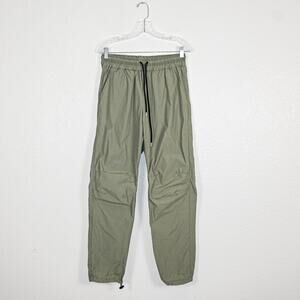 John Elliot Himalayan Parachute Pants Olive Drawstring waist size 2